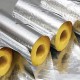 Factory price adhesive backed insulation aluminum foil fiberglass cloth air duct insulation